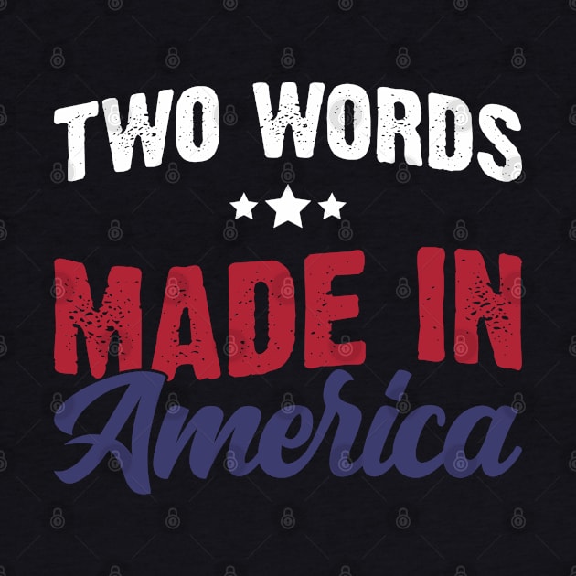 Two Words Made in America by Emma